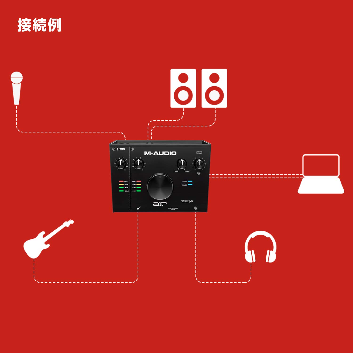 プロフお読みください　②　四個セット　M-Audio Amazon.co.jp: M-Audio: オーディオ・インターフェイス